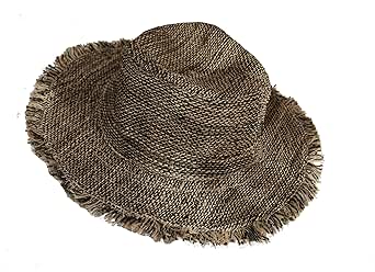 Hemp Sun Hat Wired Wide Brim Big Sizes M/L/XXL Farmers,Raw Hemp Natural