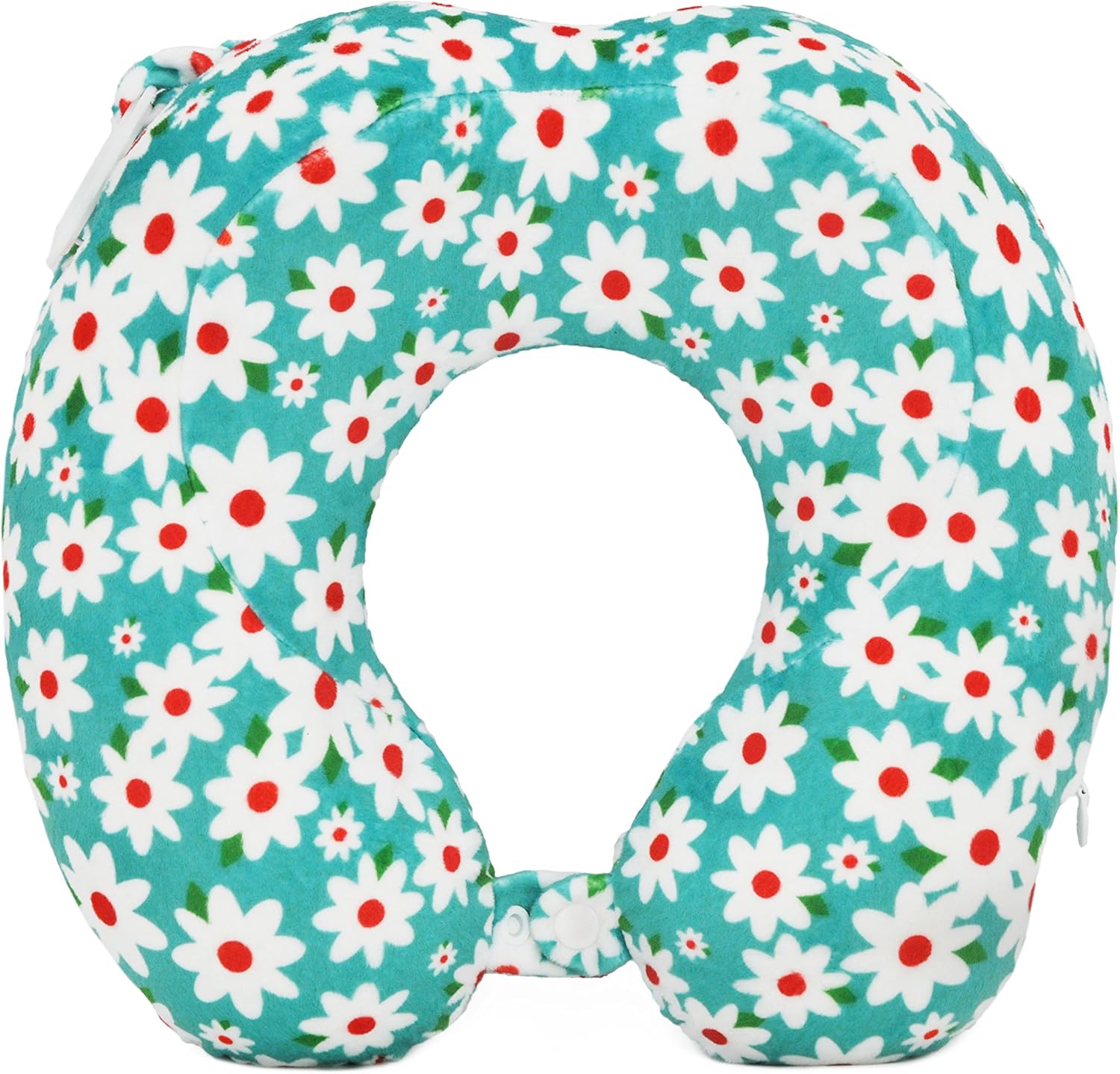 Hugger High Density Memory Foam Travel Neck Pillow for