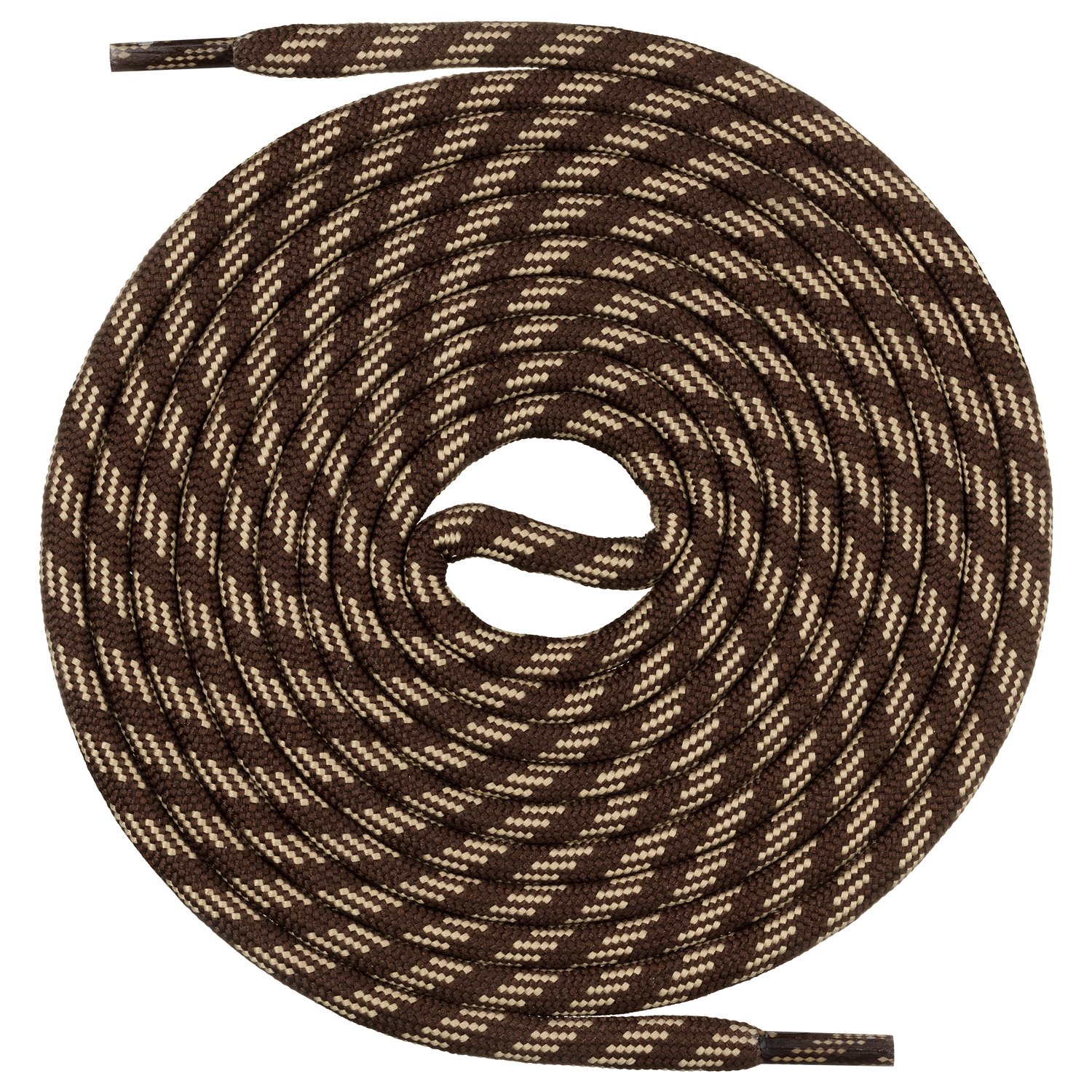 Mount Swiss runde Schnürsenkel für Wanderschuhe, Trekkingschuhe und Arbeitsschuhe - extra reißfest - ø 5 mm - Längen 70cm -220cm aus Polyester I Made in Europa