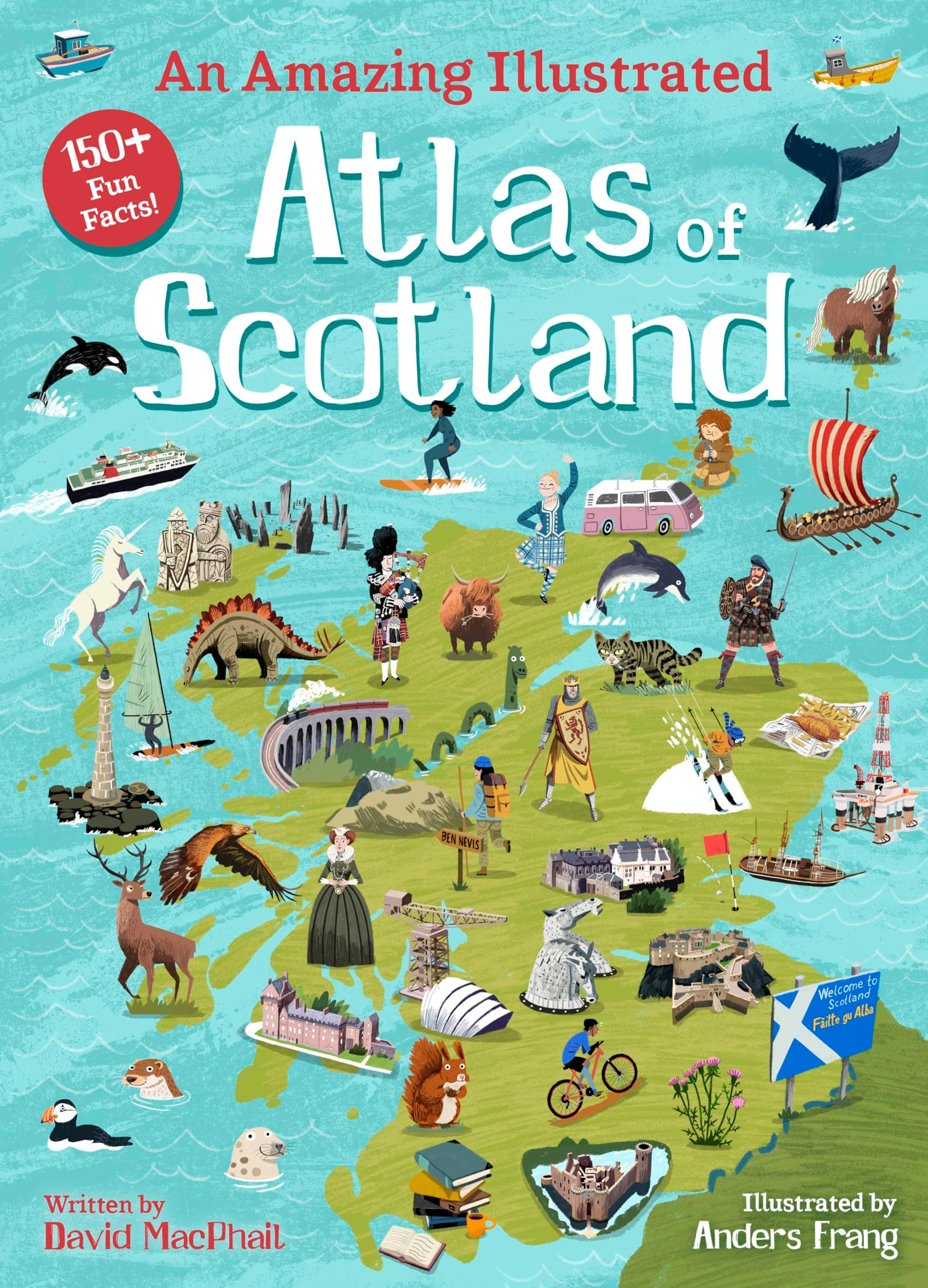 Floris Books An Amazing Illustrated Atlas of Scotland