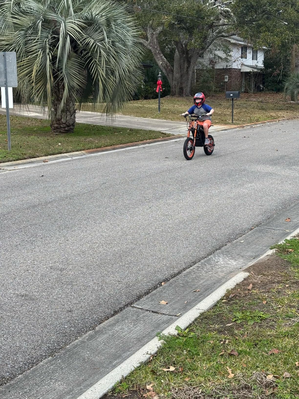 Soleil01 Electric-Dirt-Bike for Teens Adults, 14"/12" Fat Tire 2000W Electric-Motorcycle with 48V 21AH Battery Ebike 37MPH Hydraulic Brakes Mountain Off-Road EBike Fit Age 13+ photo review