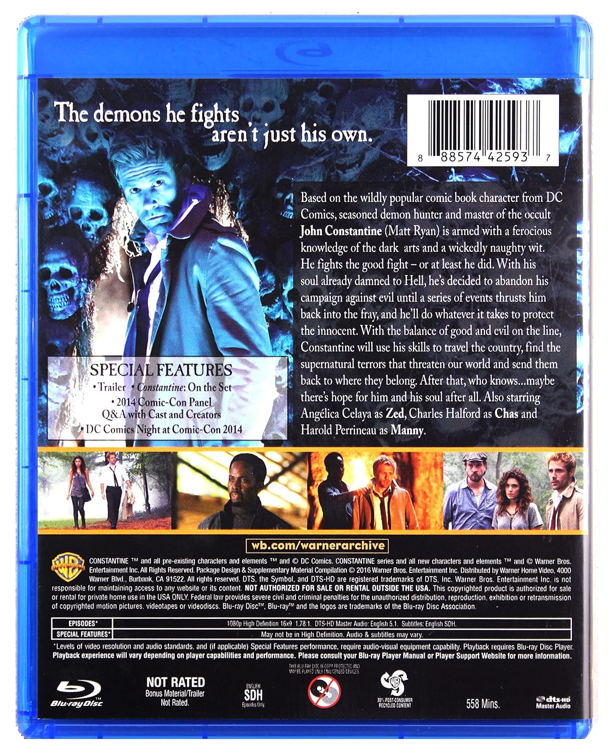 Constantine: The Complete Series on Blu-ray Myanmar Ubuy