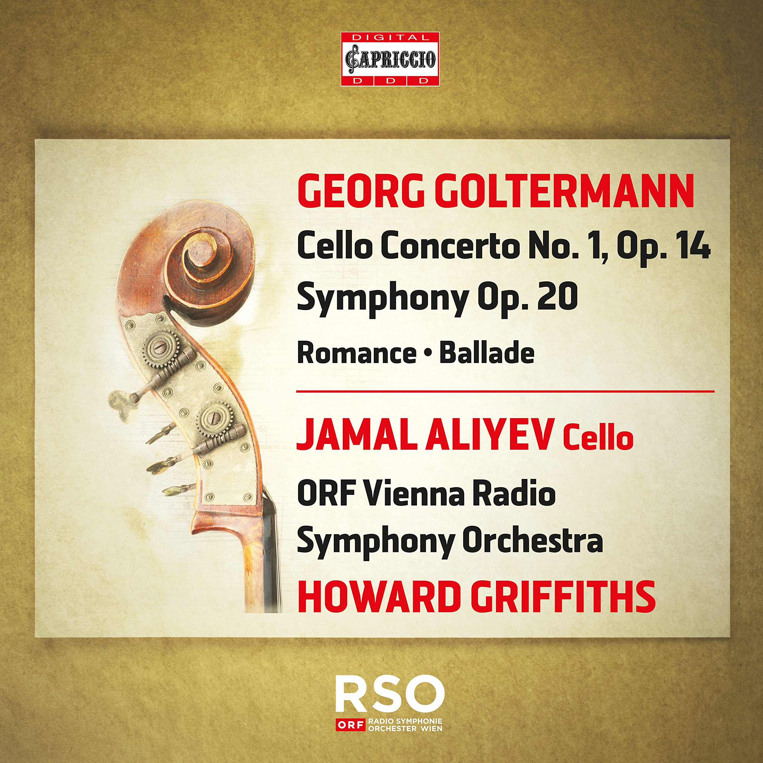 Jamal Aliyev; Orf Vienna Radio Symphony Orchestra; Howard Griffiths Georg