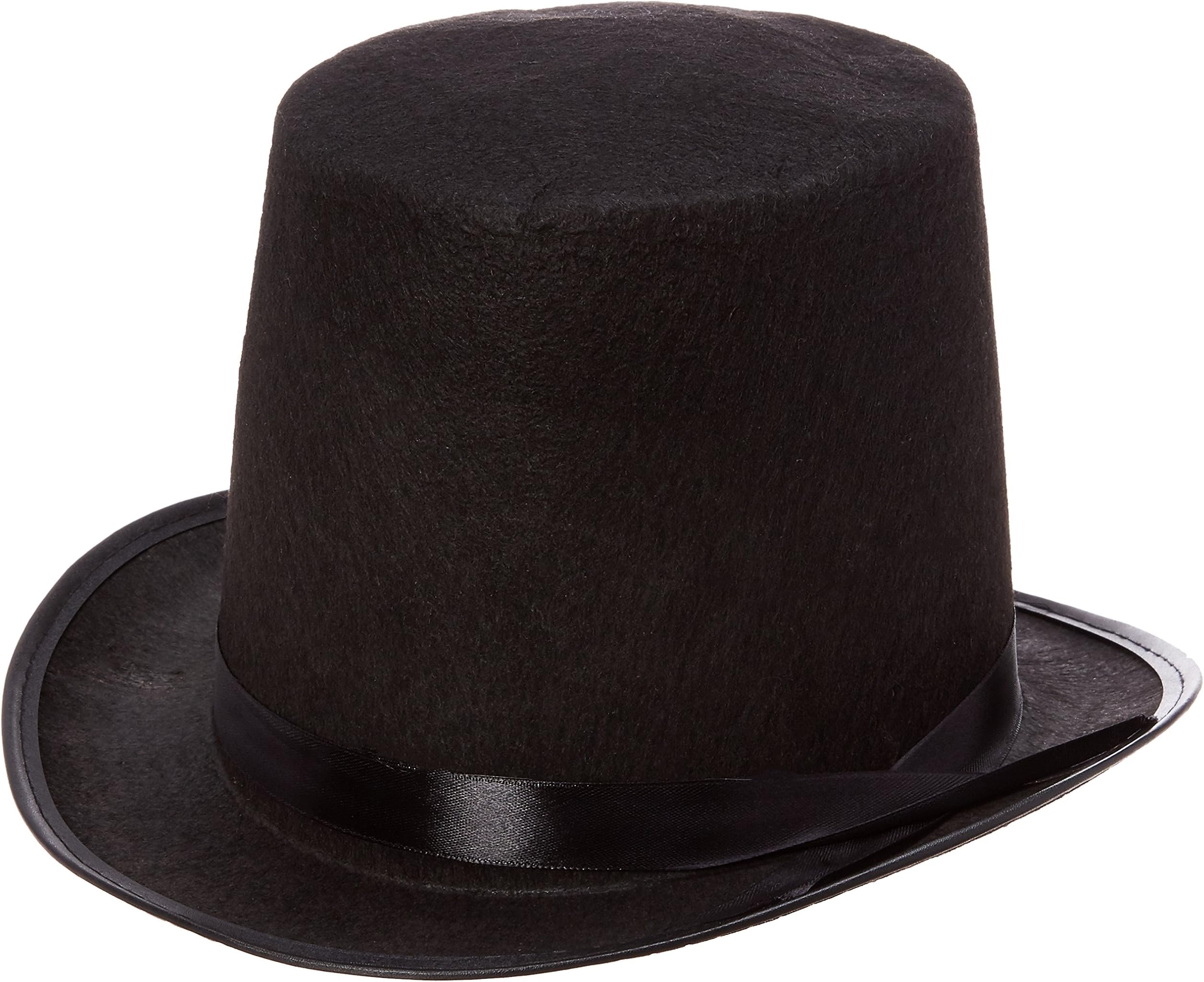 Rhode Island Novelty Black Felt Top Hat