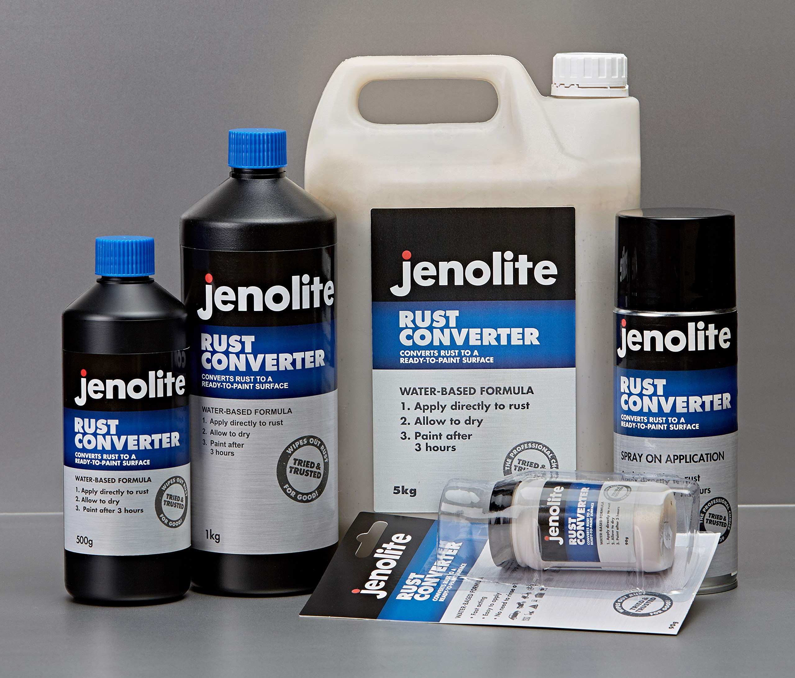 JENOLITE Original Rust Converter Convert Rust Into A Ready To Paint