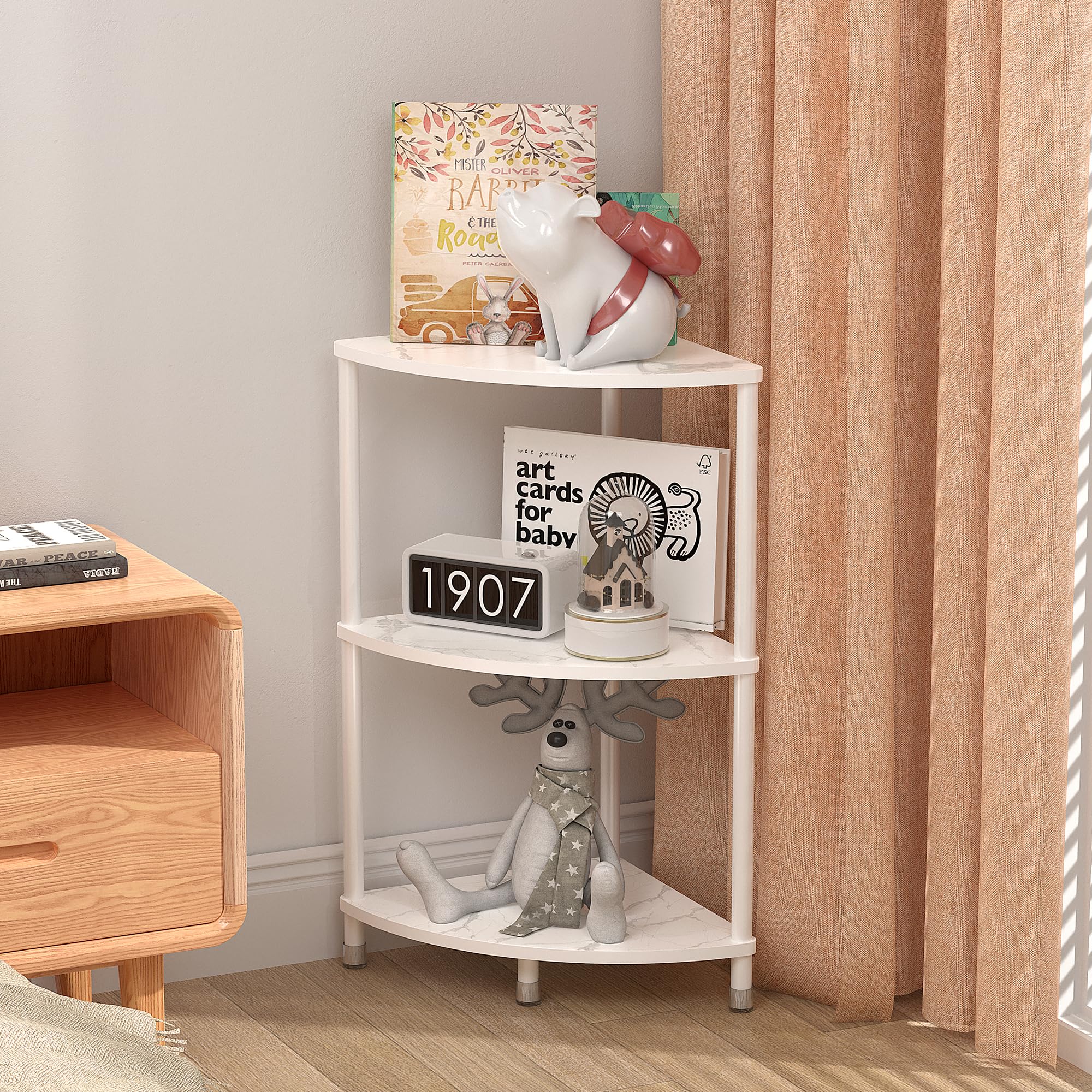 Greatseas Étagère D'angle à 3 Niveaux, étagère De Cuisine De 58,9