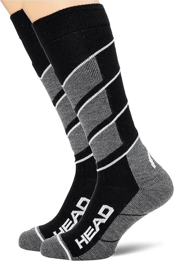 Calzini Sci Head Gambaletti Alti Unisex - Pacco Da 2, Calde E Comodi - Foto 5