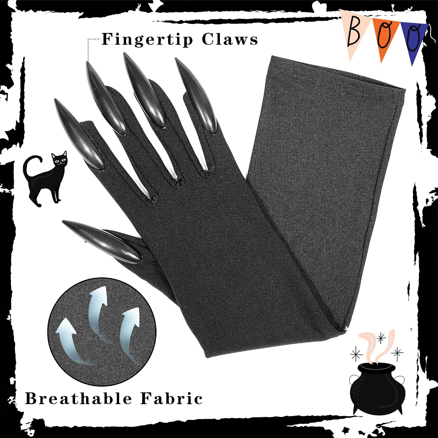 Itscolofy Cat Costume Outfit for Women Adult, Black Cat Costume with Mask & Ears and Gloves for Halloween Dress Up image 3