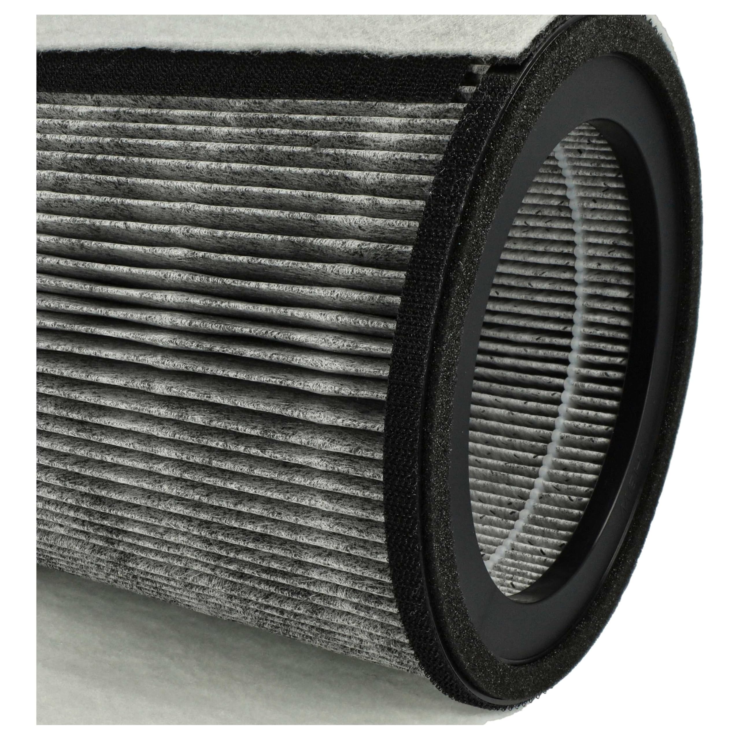 vhbw 2x HEPA Filter H12 kompatibel mit Leifheit/Soehnle Airfresh Clean Connect 500 Luftreiniger - Ersatz-Filter