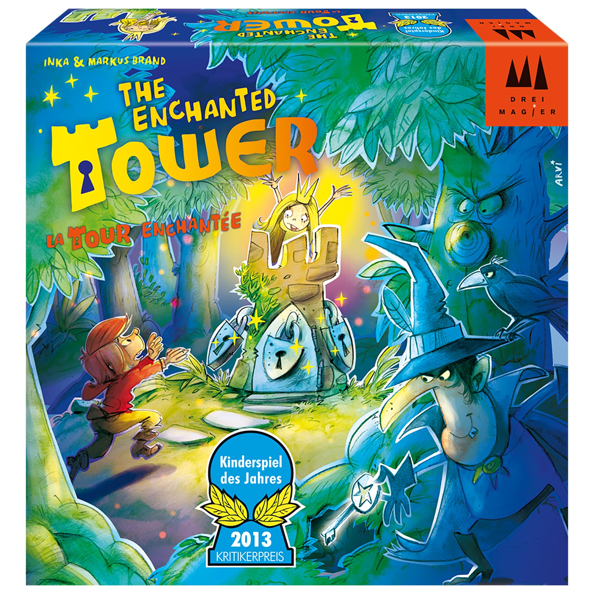 Schmidt | Enchanted Tower | Kids Strategy Game | Ages 5+ | 2-4 Players | 15-30 Minutes Playing Time