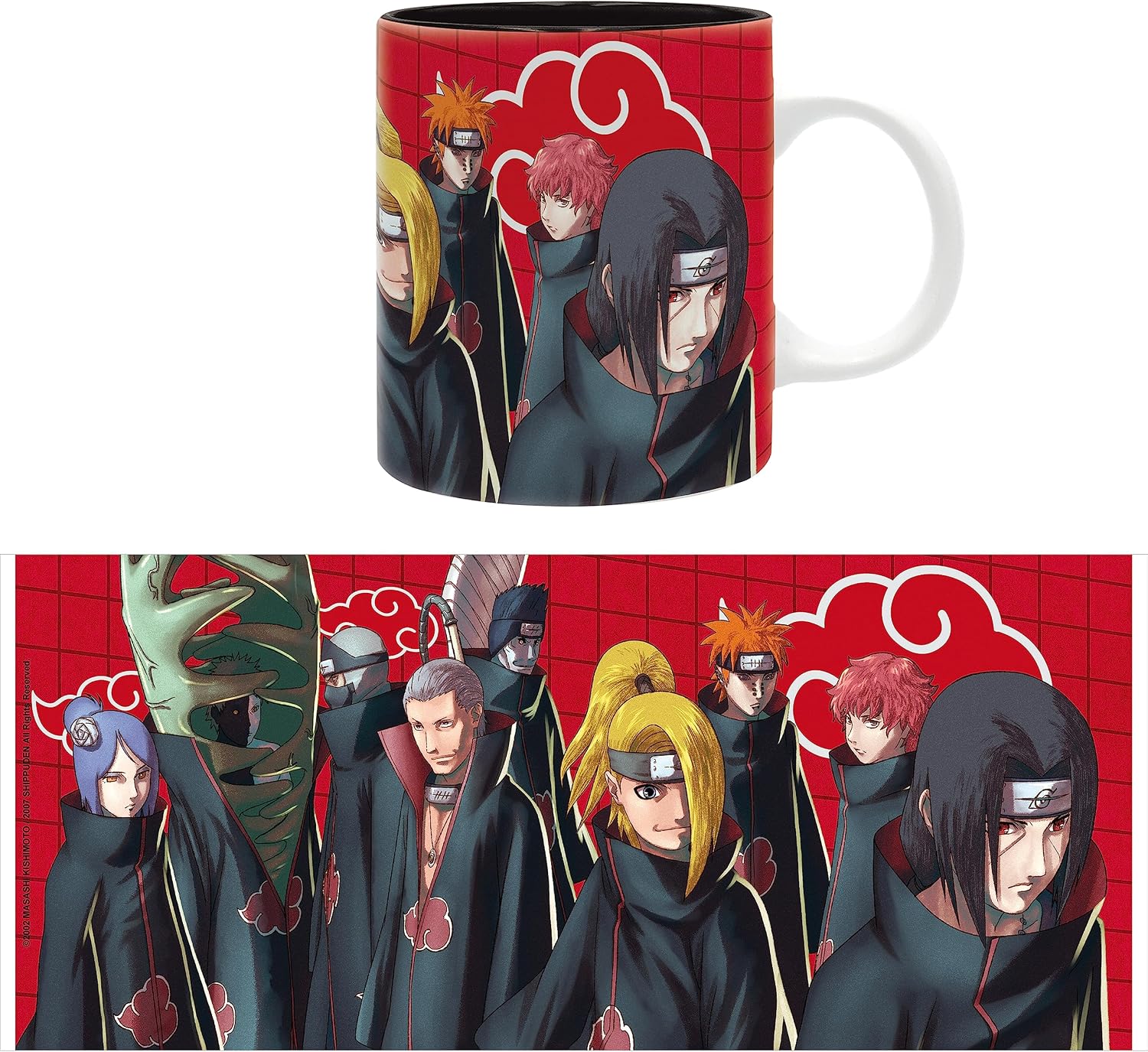 ABYSTYLE - Naruto Shippuden Mug Choice of Fans Artwork Akatsuki