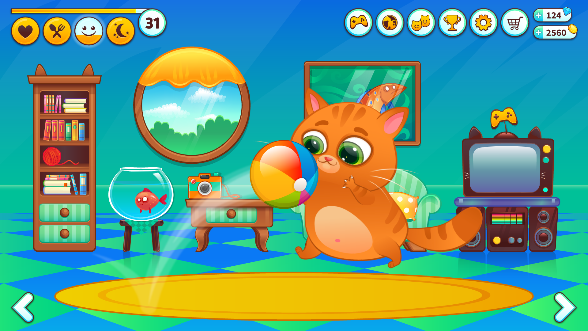 Bubbu My Virtual Pet Cat App on Amazon Appstore