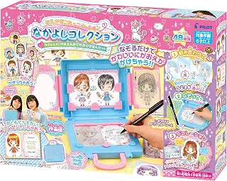 パイロット なかよしコレクション かわいいにがおえ&おてがみ きほんセット 6歳以上