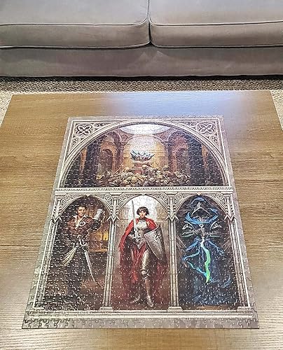 Miniatura 4 de Toy Vault Pathfinder Juego Puzzle Lost Omens, rompecabezas de 1000 piezas de 20 x 26 pulgadas