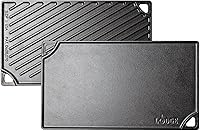 Vista 3 de Lodge - Parrilla reversible de hierro fundido pre-sazonado (16.75 in), color negro