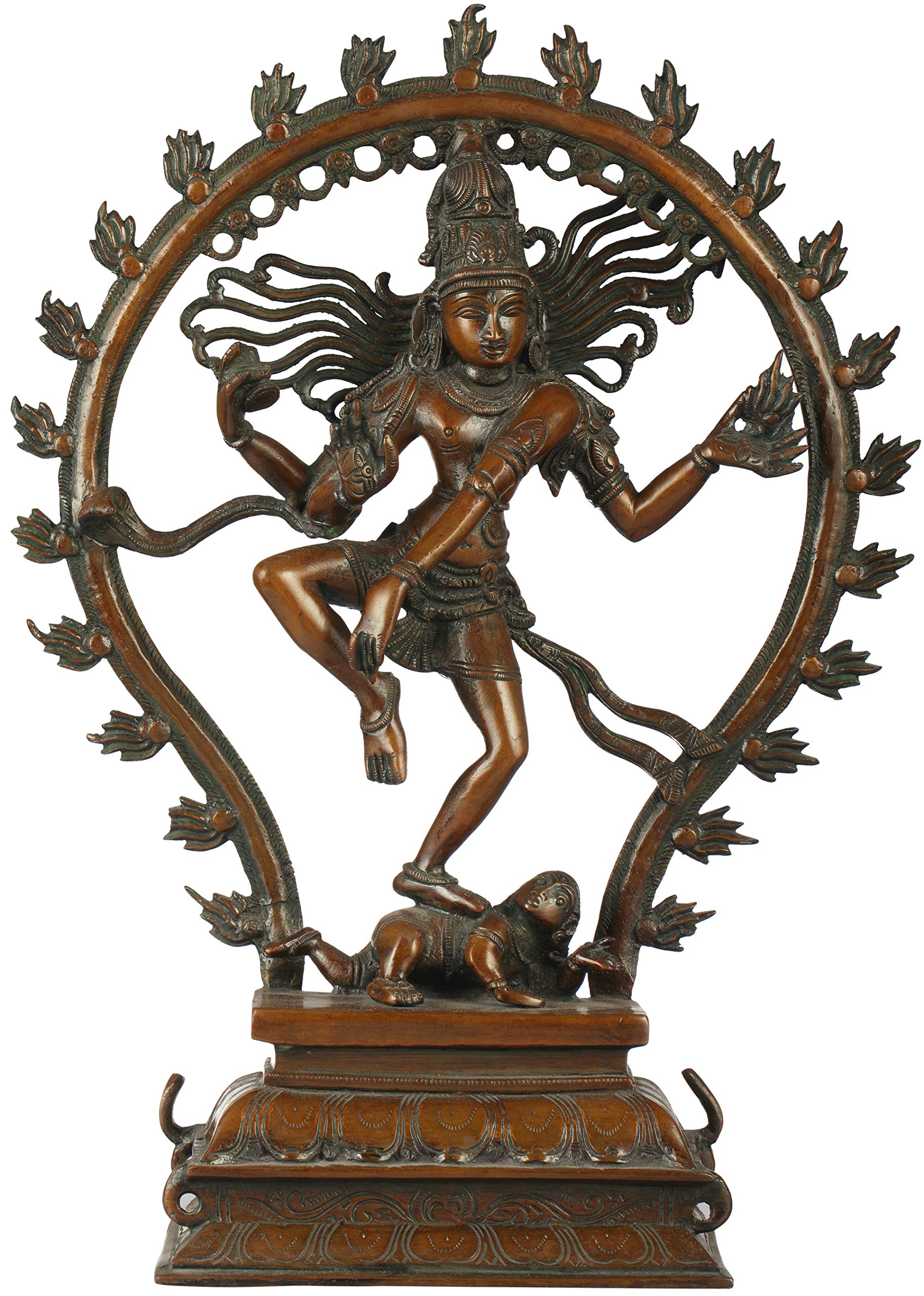 Nataraja Shiva Chola Exotic India : sculpture de collection en bronze coulé