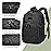 Wotony Military tactical backpack, backpack for men black small tactical assault bag (Black, 20 inch)