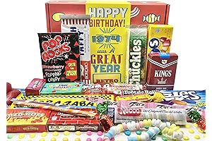 1974 50th Nostalgic Candy Birthday Box: Relive Childhood Memories