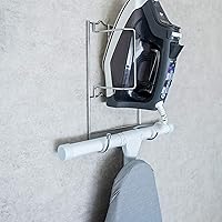 Vista 3 de Mejor y soporte de hierro de tabla de planchar para el hogar, Cromado, Paquete de 1