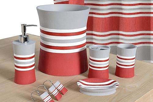 Miniatura 10 de Juego de accesorios decorativos de baño de 6 piezas de cerámica (Venezia Acqua)