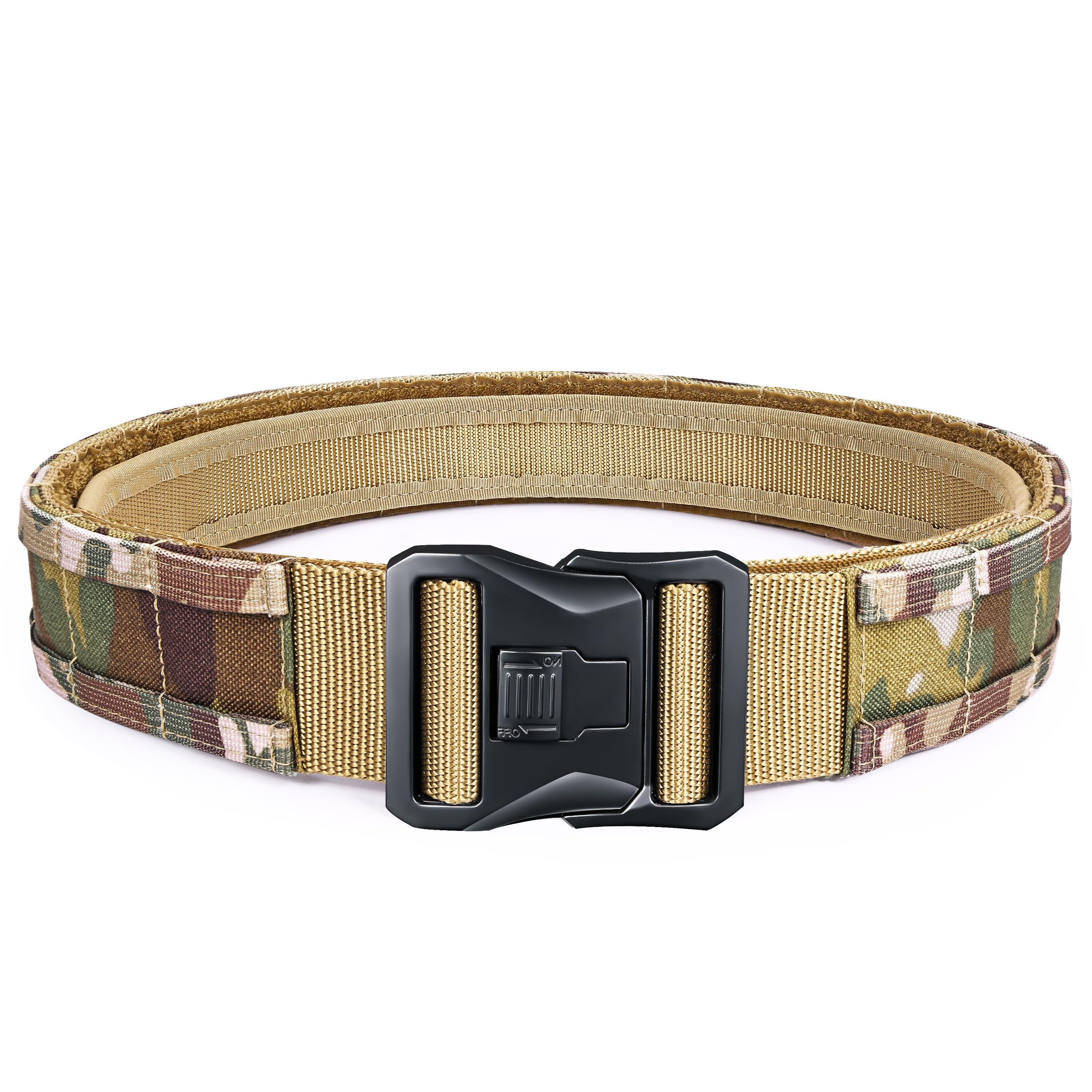 Utility Belt ZENGSUSU Tactical Duty Belt - 2 Inch Wide MOLLE Outer Belt ...