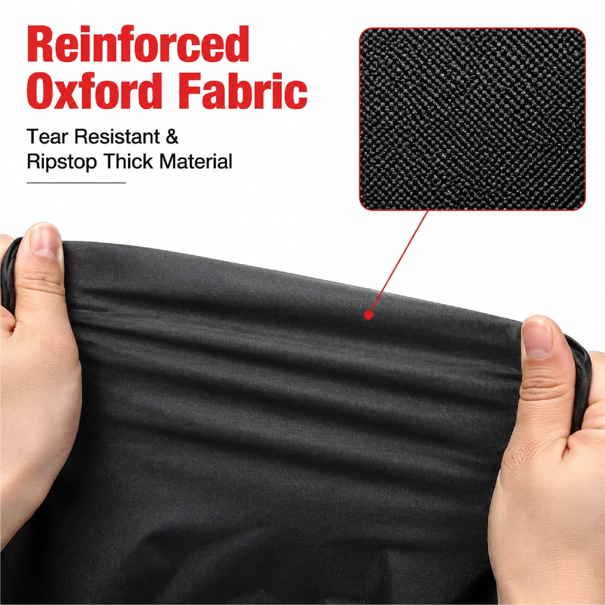 Lawnmower Cover para Efco EF 106 2020-pr 41", Cubierta Impermeable y Anti UV para Tractor Cortacésped, Ligera Plegable con Bolsa