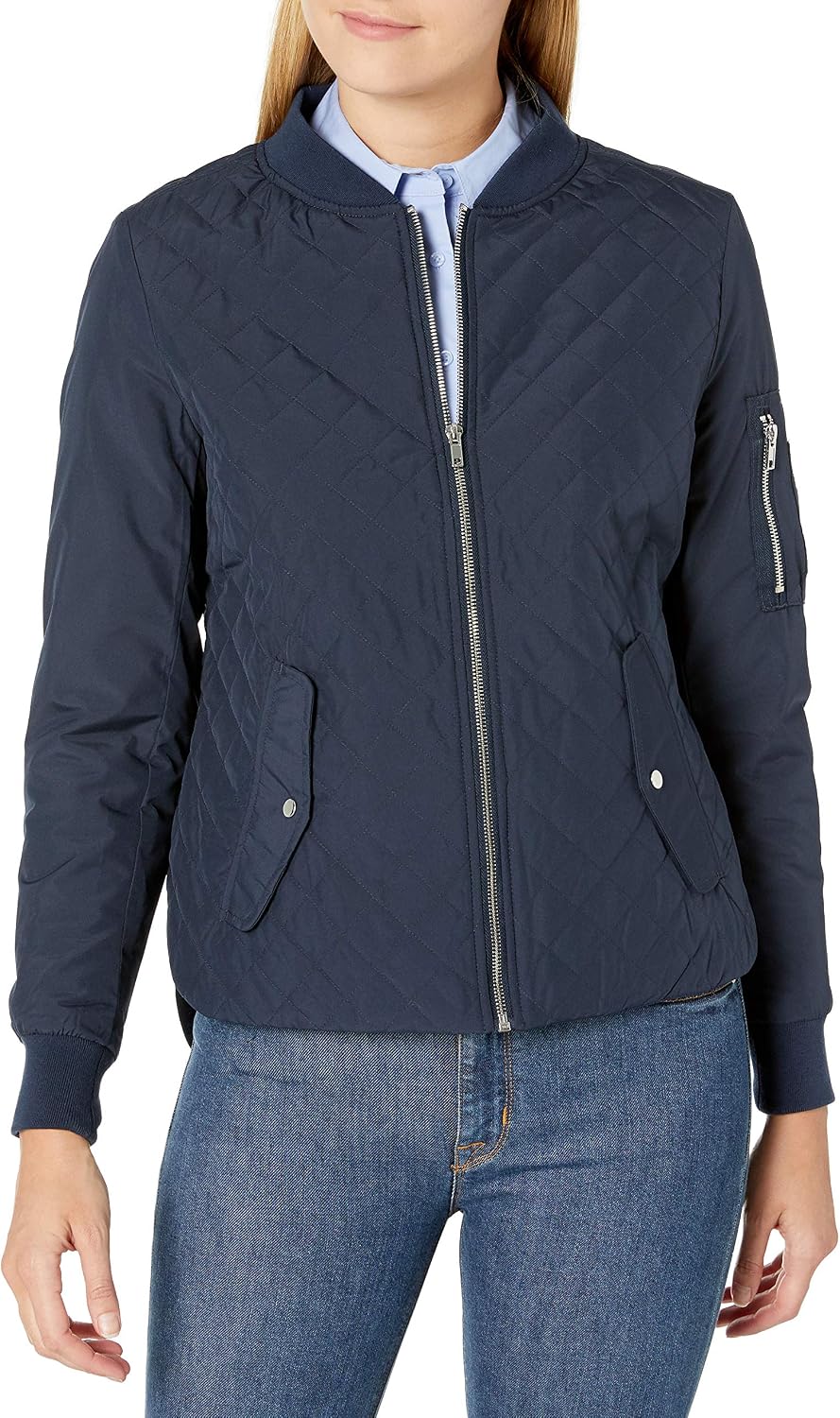 Charles River Apparel Women's Women's Quilted Boston Flight Jacket