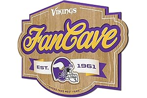 Minnesota Vikings Wall Decor: The Ultimate Fan Cave Sign