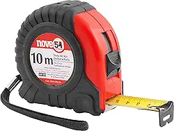 Nove54, Trena De Aço Emborrachada 10 M X 25 Mm.