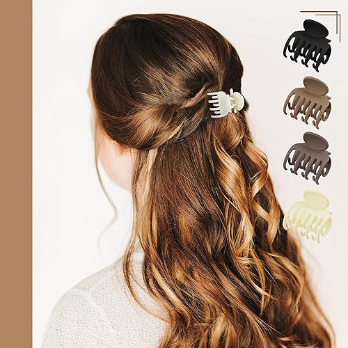 Miniatura 7 de Pinzas para el cabello de doble fila, paquete de 20 pinzas pequeñas para cabello fino, pinzas pequeñas para el cabello, accesorios para el cabello