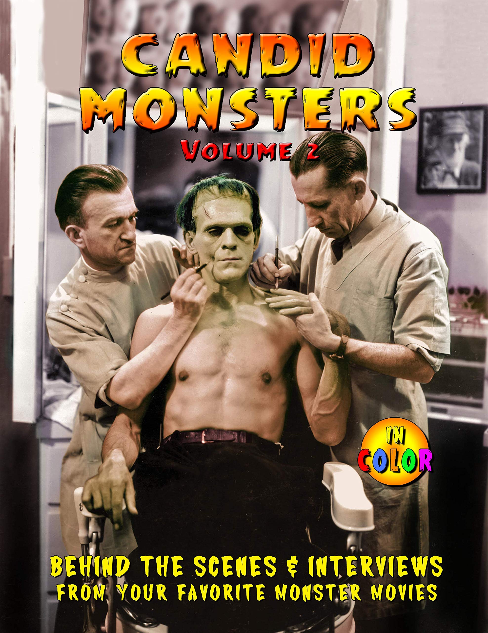 Candid Monsters Volume 2 Album Cinéma Monstre pour Soirée Lecture Rétro