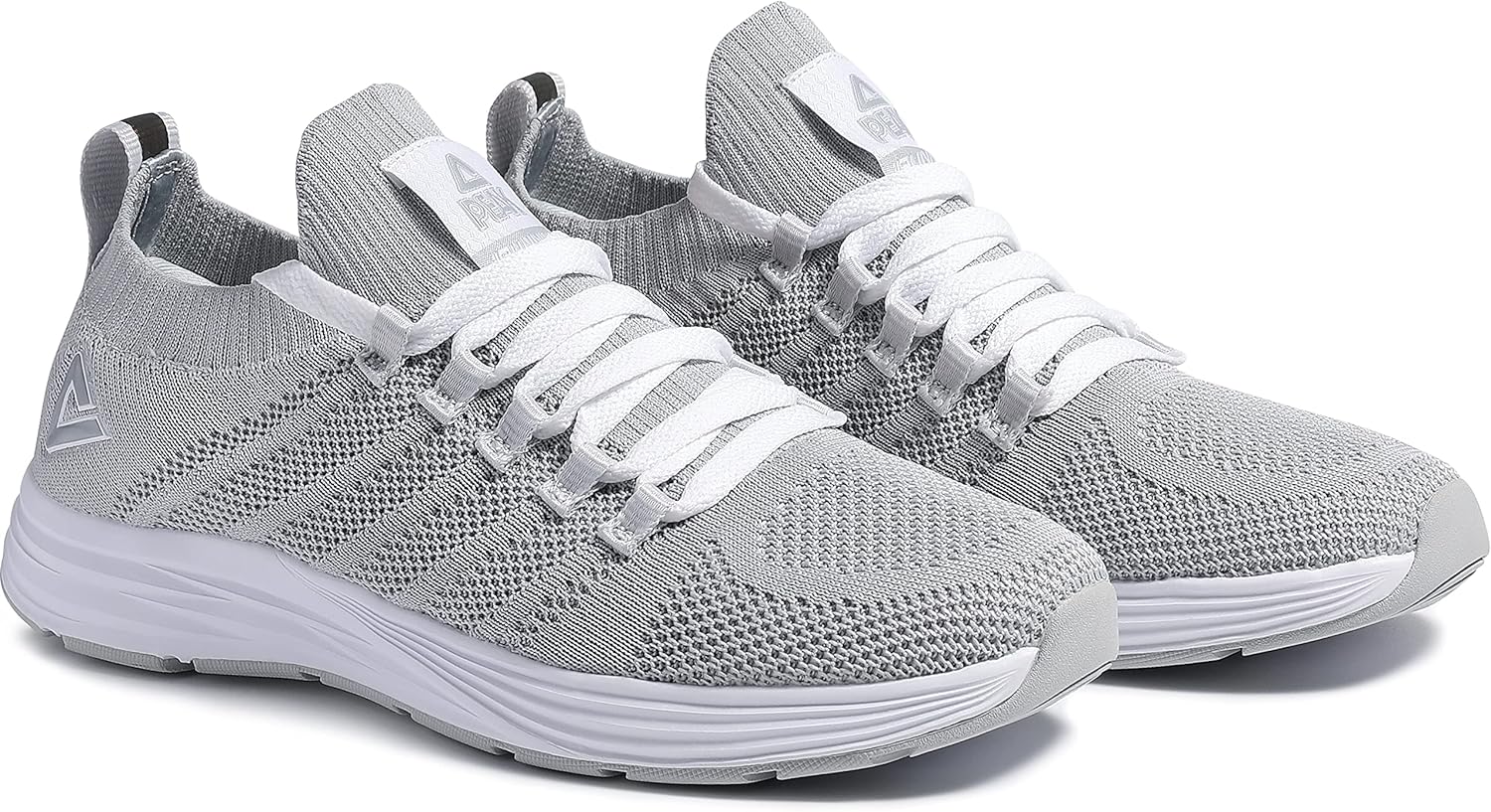 PEAK Womens Lightweight Walking Shoes - Comfortable Slip-on Sneakers for Running, Tennis, Gym, Casual Workout