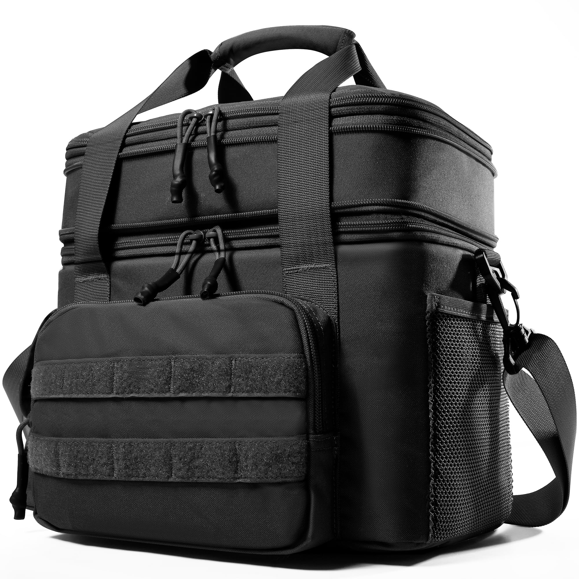 1TG Tactical Borsa Pranzo Isolata, 18L-26L Lunch Box Espandibile Borsa Termica Grande Impermeabile con Tracolla, Borsa Pranzo Riutilizzabile per Lavoro, Viaggi, Campeggio, Picnic, Spiaggia