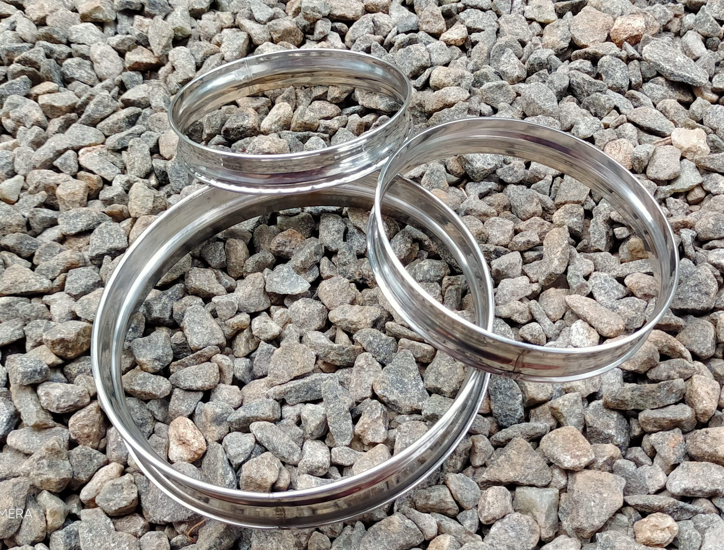 Stainless Steel Patila Ring Set - Heat Protection -6