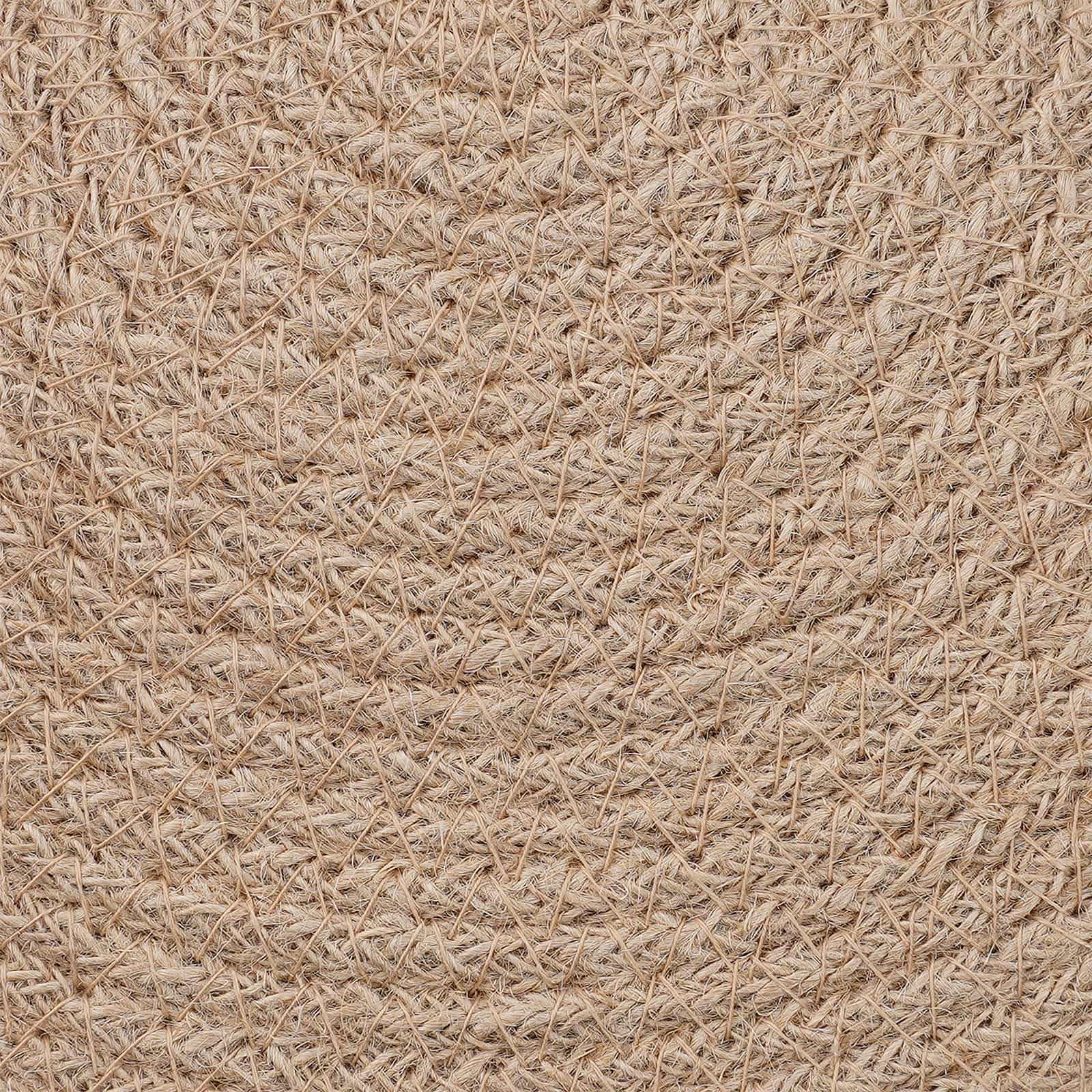 Lot de 12 sets de table en jute naturel 30 cm