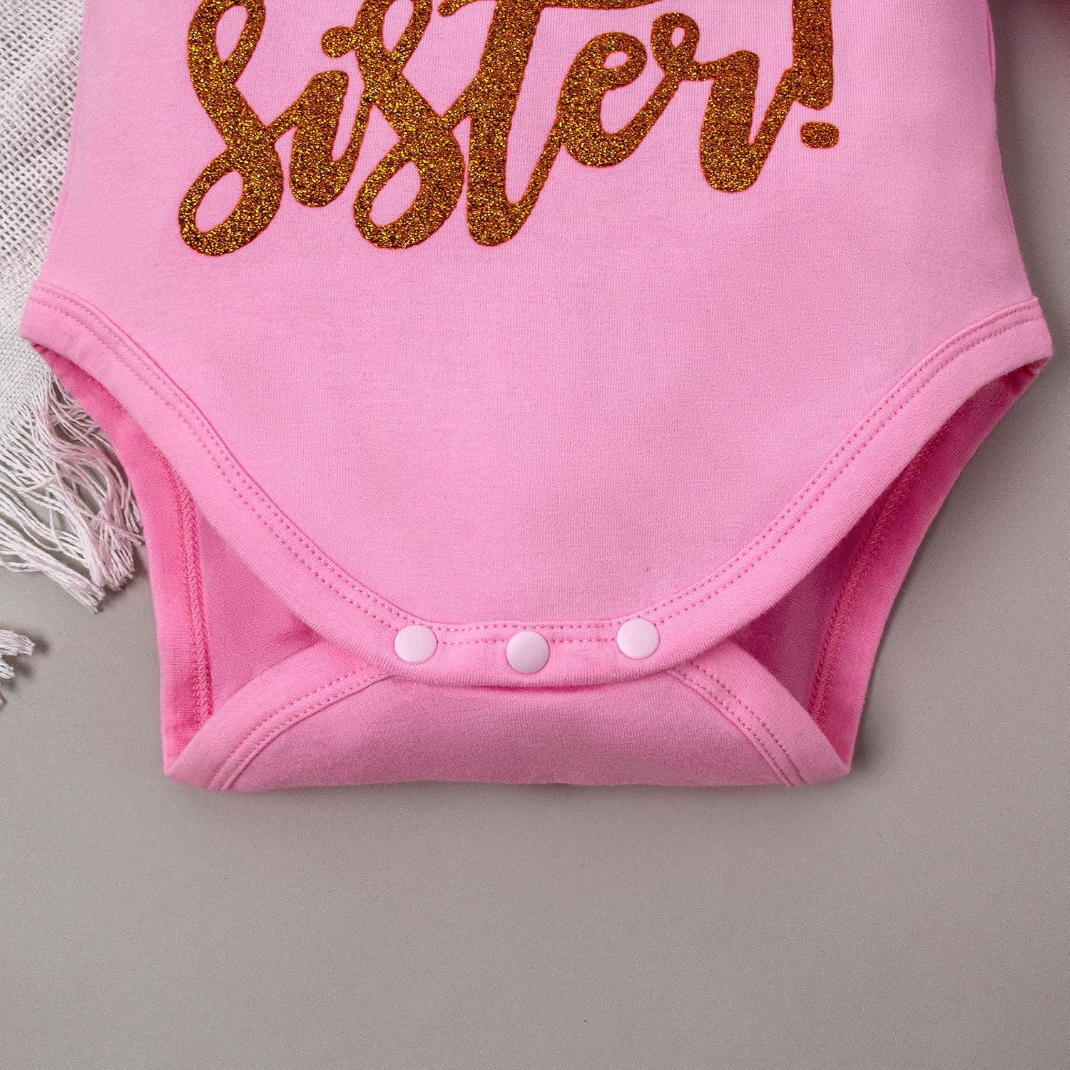 LYSMuch Toddler Baby Girl Big Sister Shirt I Want to Be a Big Sister T-Shirt Jumpsuit Top