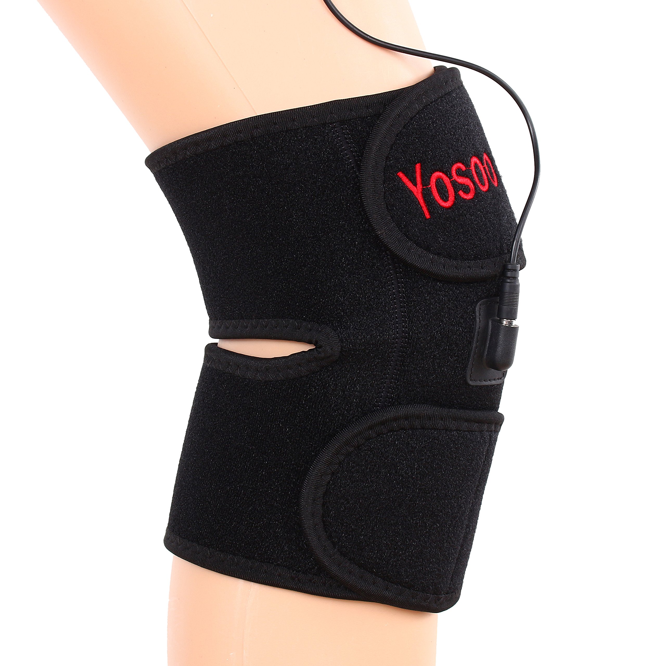 Heated Pad Heat Therapy Knee Wrap Brace Thermotherapy Heating Pad with