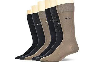 Men's Six Pack Regular Length Dress Sock Gift Set: The Perfect Complement...