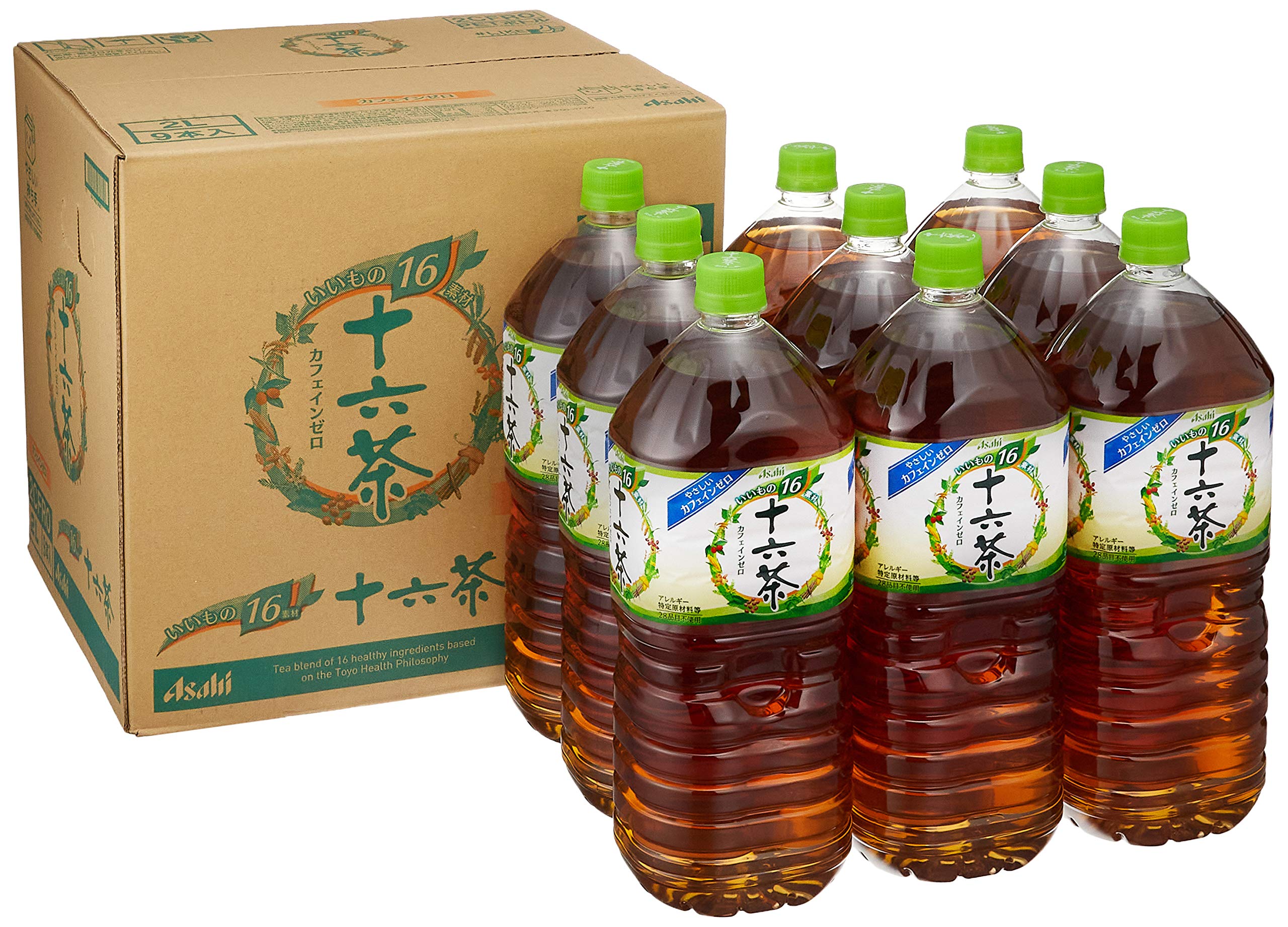 アマゾン限定】アサヒ十六茶2L×9本 ノンカフェイン