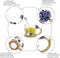 Vista 3 de Regalos para mujeres, exquisita taza de té, el mejor regalo de cumpleaños para mamá, esposa, amigas, día de la madre, día de San Valentín, Navidad