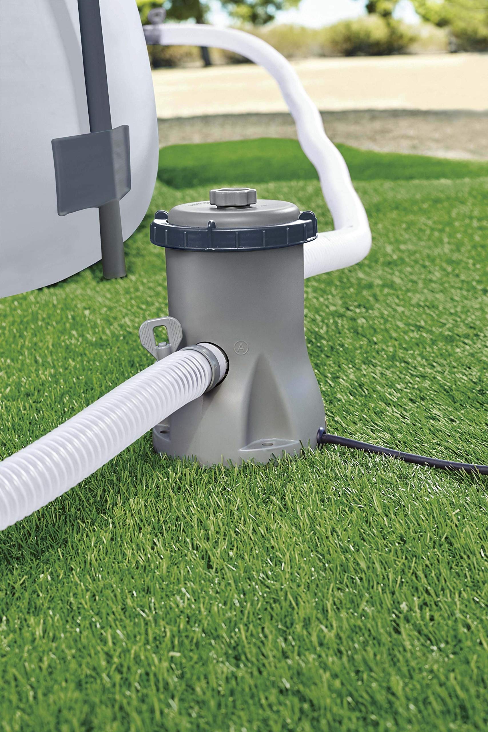 Bestway Pompe de Filtration Flowclear 1.249 l/h Gris