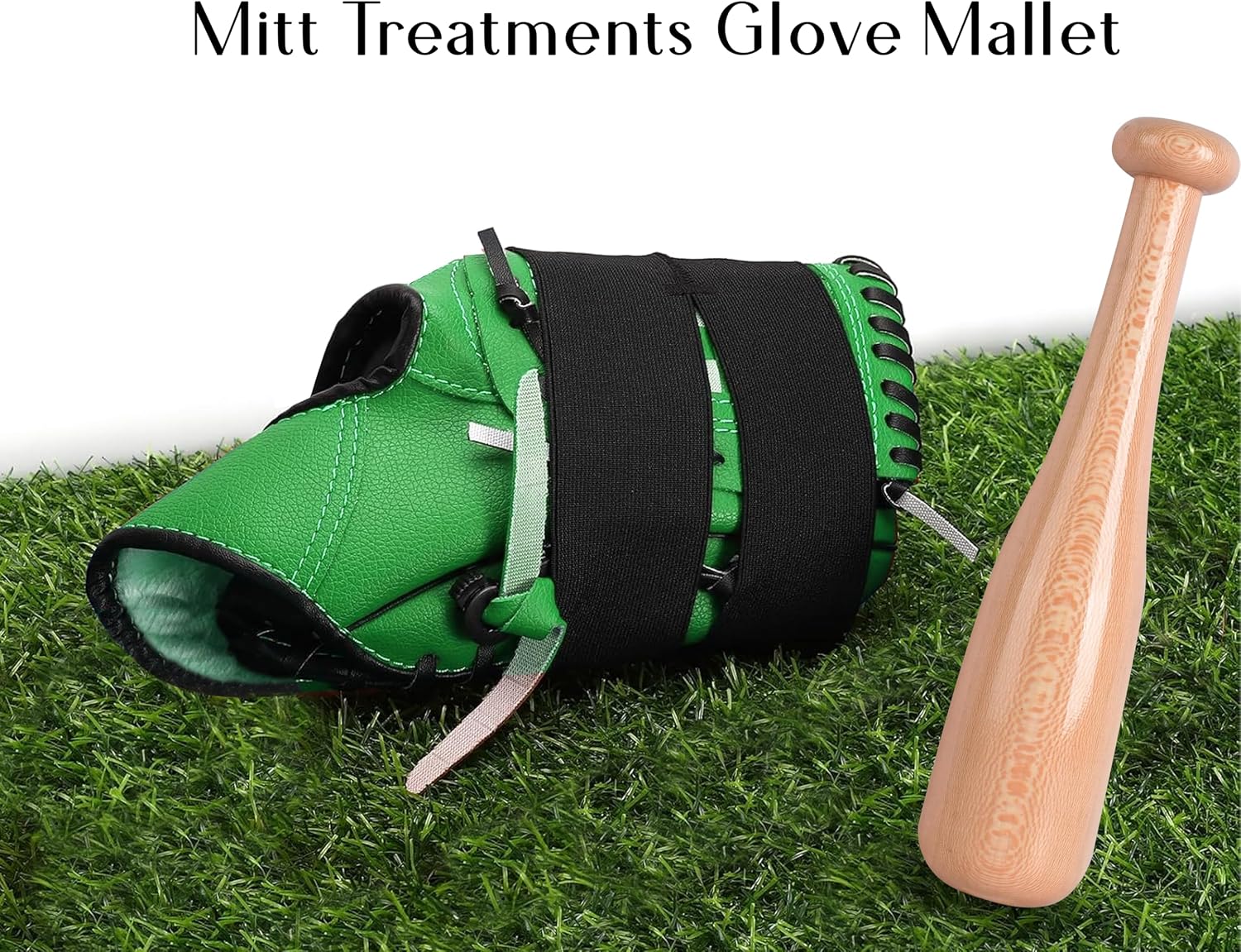Baseball & Softball Mitt Treatments Maple Wood Glove Mallet Break in Tools, Shapping Glove Mallet for Glove Break-in & Shaping Hammer Mallet s by Naqqash Sports
