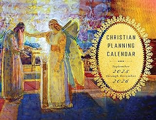 2026 Christian Planning Calendar: September 2025 through December 2026