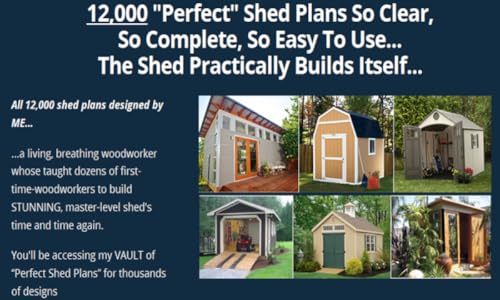 10 X 12 Storage Shed Project Plans