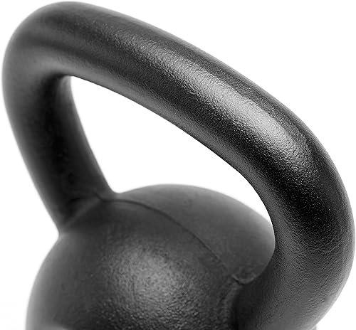 Miniatura 4 de Juego de pesas rusas de hierro fundido sólido con recubrimiento en polvo, 5, 10, 15, 20, 25, 30, 35, 40, 45 libras, todas combinadas