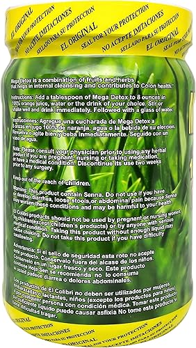 Miniatura 3 de Mega Detox Ayuda a Desintoxicar Polvo 16oz