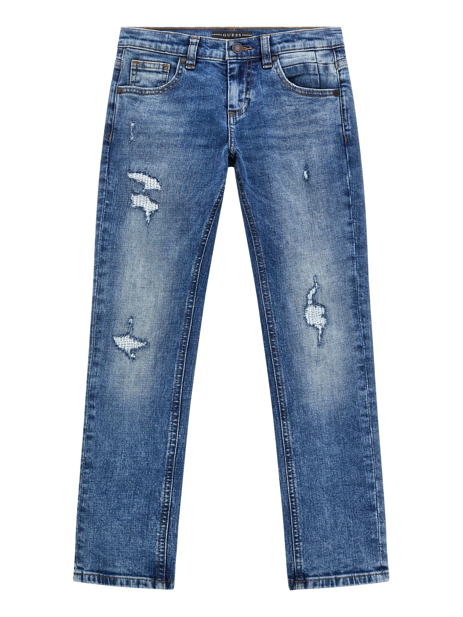 GUESS Spodnie jeansowe chłopięce ze stretchem, Ripper and Repair Boy Wash, 14 lat