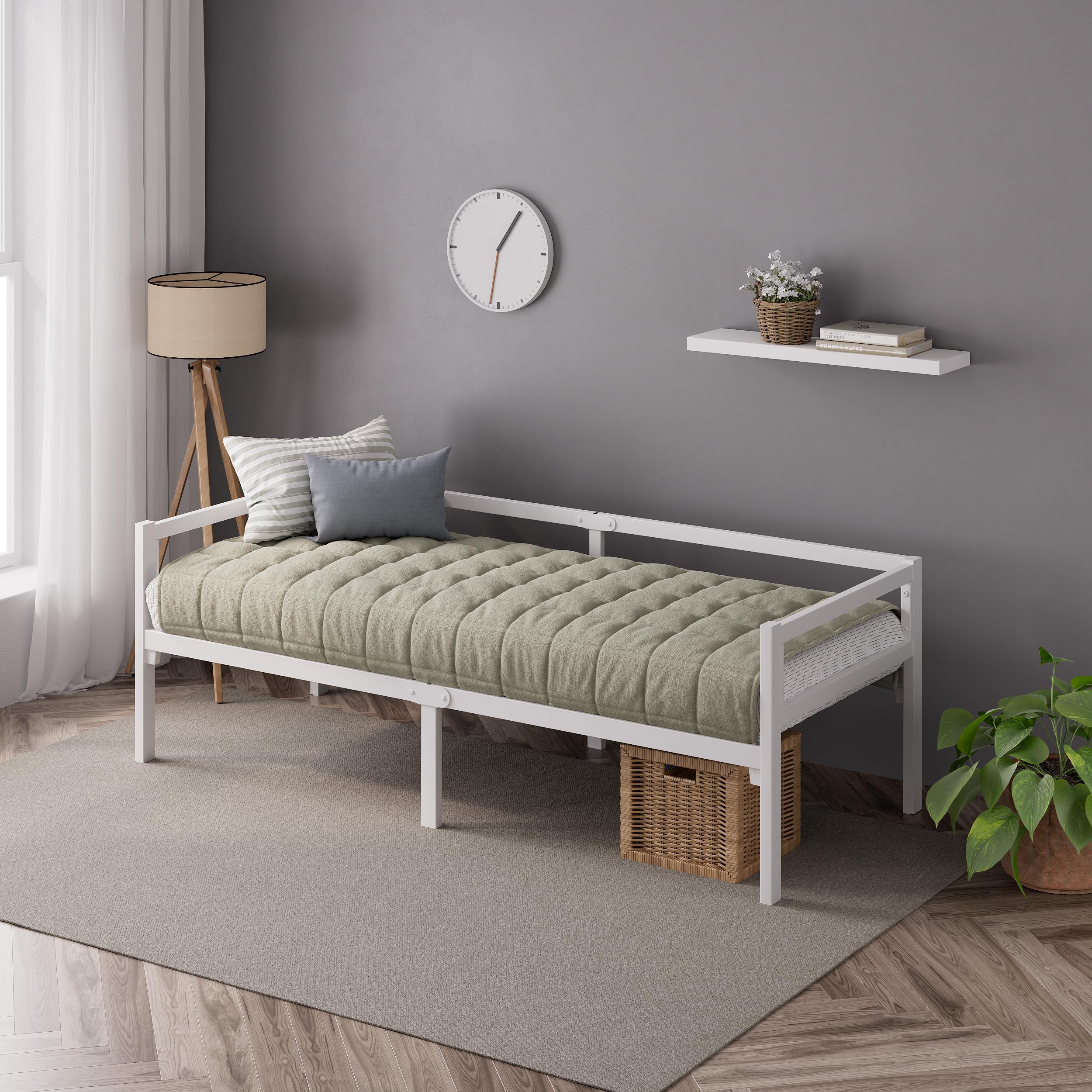 ZINUS ジヌス | ベット デイベッド フレーム シングル Amazon｜ZINUS Daybed デイベッドフレーム シングル ブラック