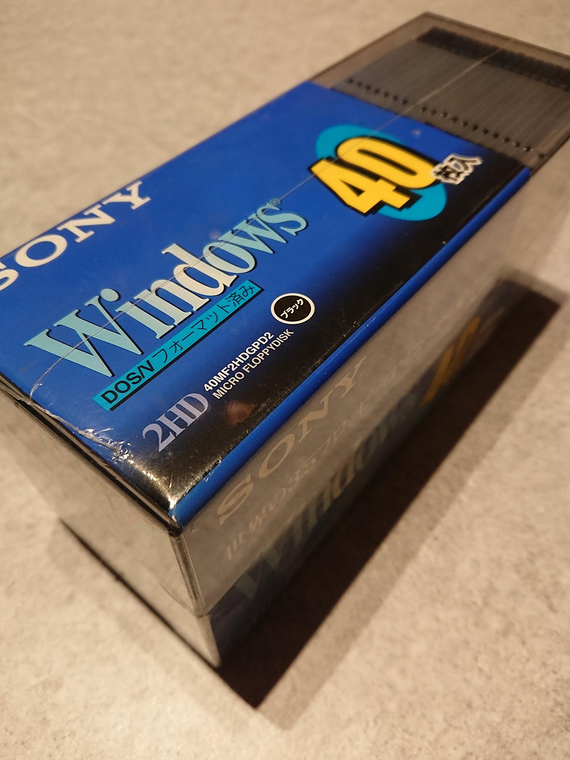 Amazon.co.jp: SONY 40MF2HDGPD2 DOS/V対応 2HD 3.5インチ FD