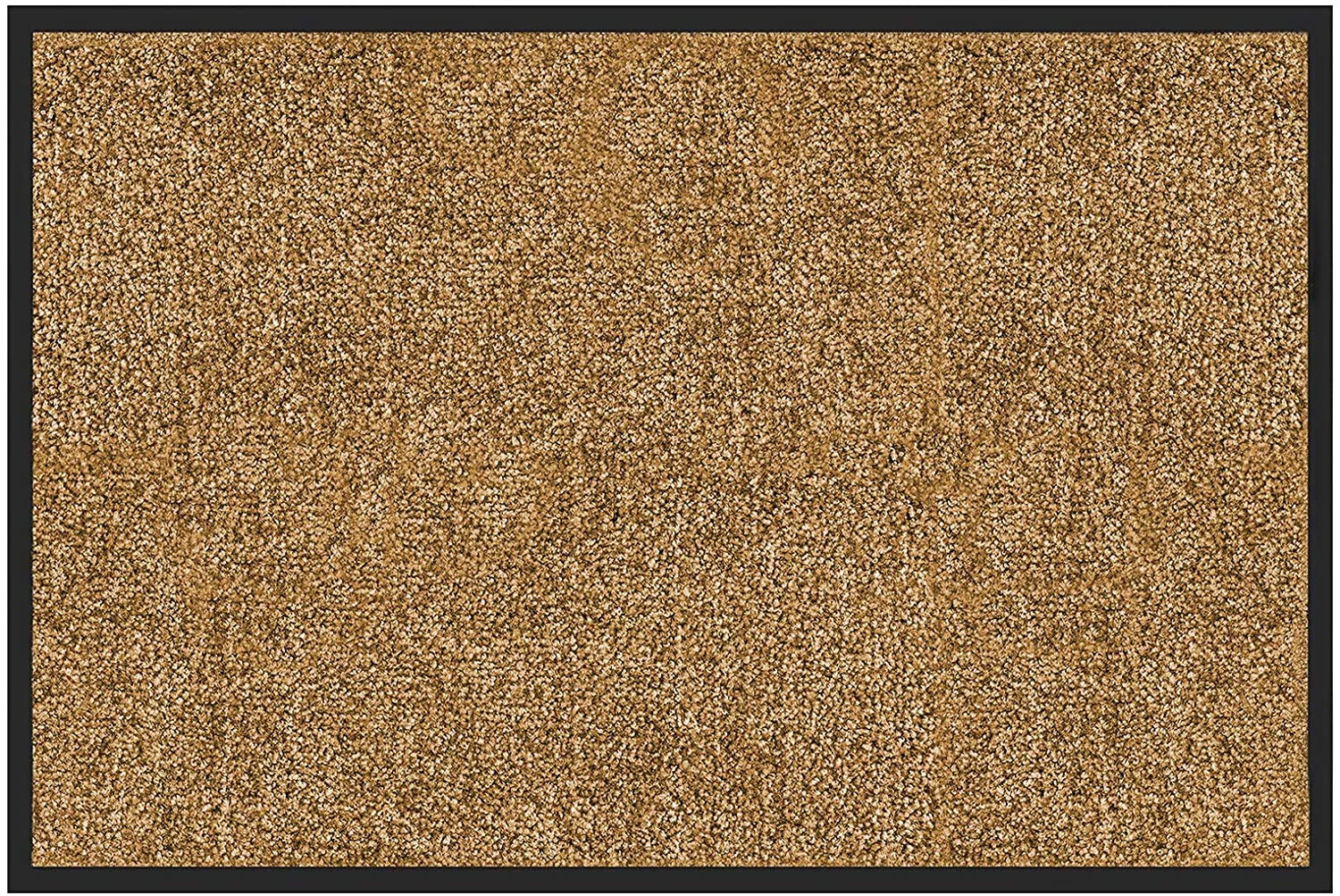 etm® Schmutzfangmatte - Fußmatte in vielen Größen - Türmatte Fußabstreifer für Haustür innen und außen (Beige, 90x150 cm)